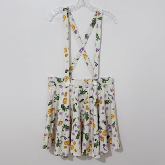 Hot Topic Disney Tangled Pascal & Lanterns Suspender Skirt Size 3XL - Picture 3 of 6